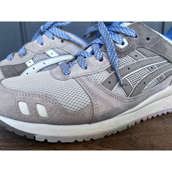 ASICS Gel-Lyte III OG Taupe Maple Sugar Sneakers M 10 / W 11.5 Split Tongue main image 5